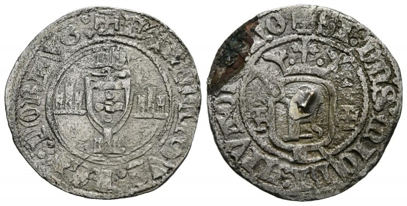 PORTUGAL. Grave. (Ar. 1,87g/21mm). D. Fernando I (1367-1383). S/D. (Gomes 11.02)...