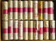 CONTEMPORANEO. Lote compuesto por decenas de cartuchos de 1 Peseta de 1975 emitidos por el Banco de Vizcaya, el lote también contiene 5 cartuchos de d...