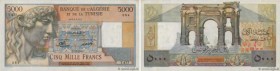 Country : ALGERIA 
Face Value : 5000 Francs  
Date : 07 novembre 1950 
Period/Province/Bank : Banque de l'Algérie et de la Tunisie 
Catalogue referenc...