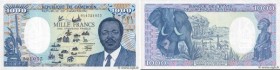 Country : CAMEROON 
Face Value : 1000 Francs  
Date : 01 janvier 1985 
Period/Province/Bank : B.E.A.C. 
Department : République du Cameroun 
Catalogue...