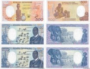Country : CENTRAL AFRICAN REPUBLIC 
Face Value : 500 et 1000 Francs Lot 
Date : 1985-1986 
Period/Province/Bank : B.E.A.C. 
Department : République Ce...