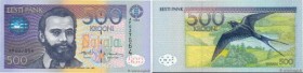 Country : ESTONIA 
Face Value : 500 Krooni  
Date : 1996 
Period/Province/Bank : Bank of Estonia 
Catalogue reference : P.81a 
Alphabet - signatures -...