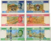 Country : CENTRAL AFRICAN STATES 
Face Value : 1000, 2000 et 5000 Francs Lot 
Date : 2002 
Period/Province/Bank : B.E.A.C. 
Department : Cameroun 
Cat...