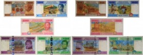 Country : CENTRAL AFRICAN STATES 
Face Value : 500 au 10000 Francs Lot 
Date : 2002 
Period/Province/Bank : B.E.A.C. 
Department : Gabon 
Catalogue re...