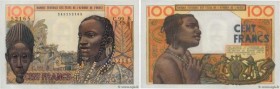 Country : WEST AFRICAN STATES 
Face Value : 100 Francs  
Date : 20 mars 1961 
Period/Province/Bank : B.C.E.A.O. 
Department : Bénin 
Catalogue referen...