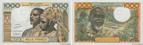 Country : WEST AFRICAN STATES 
Face Value : 1000 Francs  
Date : (1965-1975) 
Period/Province/Bank : B.C.E.A.O. 
Department : Bénin 
Catalogue referen...