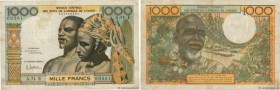 Country : WEST AFRICAN STATES 
Face Value : 1000 Francs  
Date : (1967) 
Period/Province/Bank : B.C.E.A.O. 
Department : Mauritanie 
Catalogue referen...
