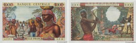 Country : EQUATORIAL AFRICAN STATES (FRENCH) 
Face Value : 1000 Francs  
Date : (1963) 
Period/Province/Bank : B.C.E.A.E. 
Department : Tchad 
Catalog...