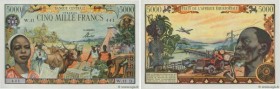 Country : EQUATORIAL AFRICAN STATES (FRENCH) 
Face Value : 5000 Francs  
Date : (1963) 
Period/Province/Bank : B.C.E.A.E. 
Department : Gabon 
Catalog...
