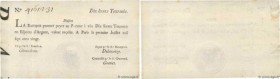Country : FRANCE 
Face Value : 10 Livres Tournois typographié  
Date : 01 juillet 1720 
Period/Province/Bank : Banque de Law 
Catalogue reference : Do...