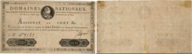 Country : FRANCE 
Face Value : 100 Livres  
Date : 19 juin 1791 
Period/Province/Bank : Assignats 
Catalogue reference : Ass.15a 
Additional reference...