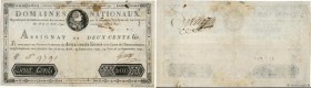 Country : FRANCE 
Face Value : 200 Livres  
Date : 12 septembre 1791 
Period/Province/Bank : Assignats 
Catalogue reference : Ass.17a 
Additional refe...