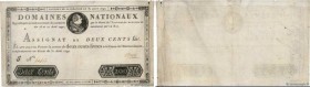 Country : FRANCE 
Face Value : 200 Livres  
Date : 31 août 1792 
Period/Province/Bank : Assignats 
Catalogue reference : Ass.33a 
Additional reference...