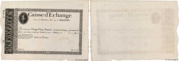 Country : FRANCE regionalism and miscellaneous 
Face Value : 25 Francs Caisse d'...