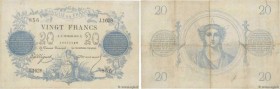 Country : FRANCE 
Face Value : 20 Francs type 1871  
Date : 27 février 1873 
Period/Province/Bank : Banque de France, XIXe siècle 
Catalogue reference...