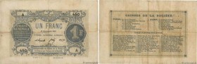 Country : FRANCE regionalism and miscellaneous 
Face Value : 1 Franc Société Générale  
Date : 18 novembre 1871 
Period/Province/Bank : Nécessités de ...