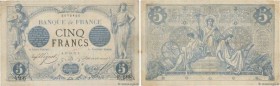Country : FRANCE 
Face Value : 5 Francs NOIR  
Date : 25 janvier 1872 
Period/Province/Bank : Banque de France, XXe siècle 
Catalogue reference : F.01...