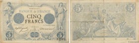 Country : FRANCE 
Face Value : 5 Francs NOIR  
Date : 10 mai 1873 
Period/Province/Bank : Banque de France, XXe siècle 
Catalogue reference : F.01.18 ...