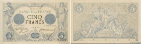 Country : FRANCE 
Face Value : 5 Francs NOIR  
Date : 26 juin 1873 
Period/Province/Bank : Banque de France, XXe siècle 
Catalogue reference : F.01.19...