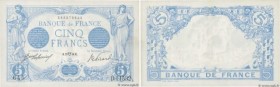 Country : FRANCE 
Face Value : 5 Francs BLEU  
Date : 25 avril 1916 
Period/Province/Bank : Banque de France, XXe siècle 
Catalogue reference : F.02.3...