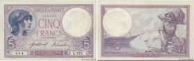 Country : FRANCE 
Face Value : 5 Francs VIOLET  
Date : 11 février 1918 
Period/Province/Bank : Banque de France, XXe siècle 
Catalogue reference : F....