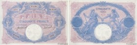 Country : FRANCE 
Face Value : 50 Francs BLEU ET ROSE  
Date : 27 mars 1915 
Period/Province/Bank : Banque de France, XXe siècle 
Catalogue reference ...