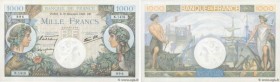 Country : FRANCE 
Face Value : 1000 Francs COMMERCE ET INDUSTRIE  
Date : 19 décembre 1940 
Period/Province/Bank : Banque de France, XXe siècle 
Catal...
