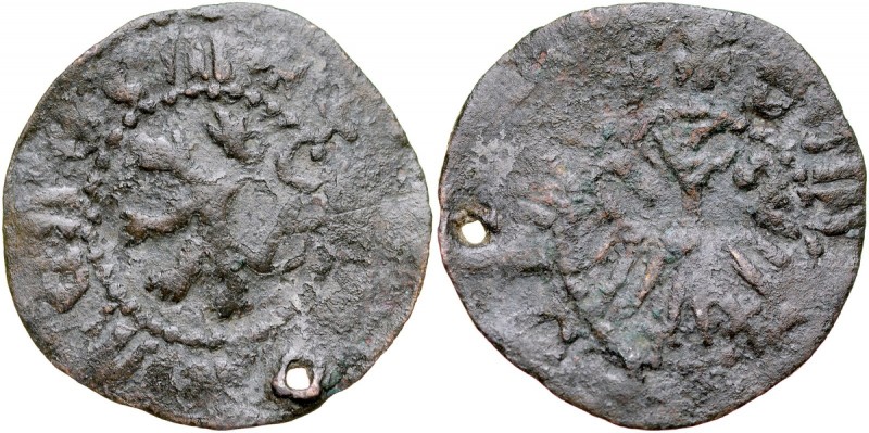Władysław Jagiełło 1386-1434, Fałszerstwo z epoki, Kwartnik ruski, Av.: Orzeł, R...