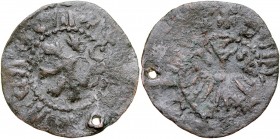 Władysław Jagiełło 1386-1434, Fałszerstwo z epoki, Kwartnik ruski, Av.: Orzeł, RV.: Lew.
