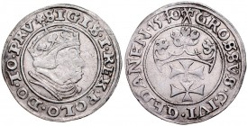 Zygmunt I Stary 1506-1548, Grosz 1538, Gdańsk.