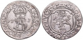 Zygmunt II August 1545-1572, Trojak 1563, Wilno.