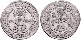 Zygmunt II August 1545-1572, Trojak 1564, Wilno.