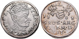 Stefan Batory 1576-1586, Trojak 1583, Wilno.