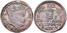 Stefan Batory 1576-1586, Trojak 1585, Wilno.