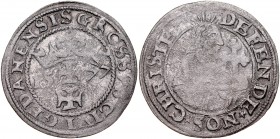 Stefan Batory 1576-1586, Grosz oblężniczy 1577, Gdańsk.
