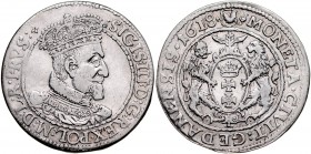 Zygmunt III 1587-1632, Ort 1618, Gdańsk.