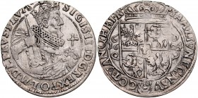 Zygmunt III 1587-1632, Ort 1624, Bydgoszcz.