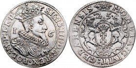 Zygmunt III 1587-1632, Ort 1625, Gdańsk.