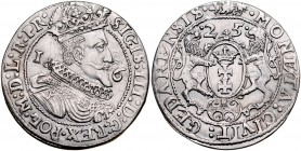 Zygmunt III 1587-1632, Ort 1625, Gdańsk.