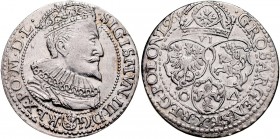 Zygmunt III 1587-1632, Szóstak 1596, Malbork.
