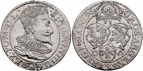 Zygmunt III 1587-1632, Szóstak 1596, Malbork.