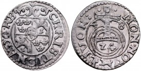 Krystyna 1632-1654, Półtorak 1648, Ryga.