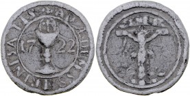 Gdańsk, Żeton Komunijny 1722, Kościół Św. Trójcy.