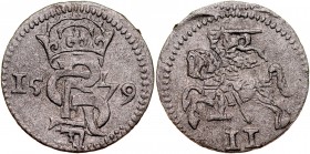 Kurlandia, Gothard Kettler 1562-1587, Dwudenar 1579, Mitawa.