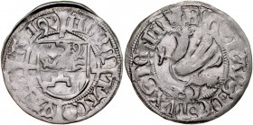 Pomorze, Bogusław X 1478-1523, Szeląg 1492, Dąbie.