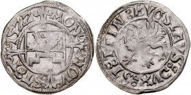 Pomorze, Bogusław X 1478-1523, Szeląg 1522, Szczecin.