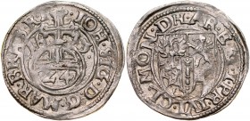Prusy Książęce, Jan Zygmunt 1608-1618, Grosz 1613, Drezdenko.