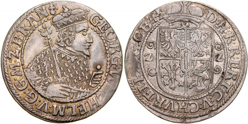 Prusy Książęce, Jerzy Wilhelm 1619-1640, Ort 1622, Królewiec. Kop. 3914, ładny p...