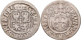 Prusy Książęce, Jerzy Wilhelm 1619-1640, Półtorak 1624, Królewiec. Ge.Wil/Ge.Wil. RRR
