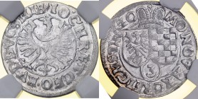 Śląsk, Księstwo Legnicko-Brzesko-Wołowskie, Jan Chrystian i Jerzy Rudolf 1603-1621, 3 krajcary 1620, Złoty Stok.